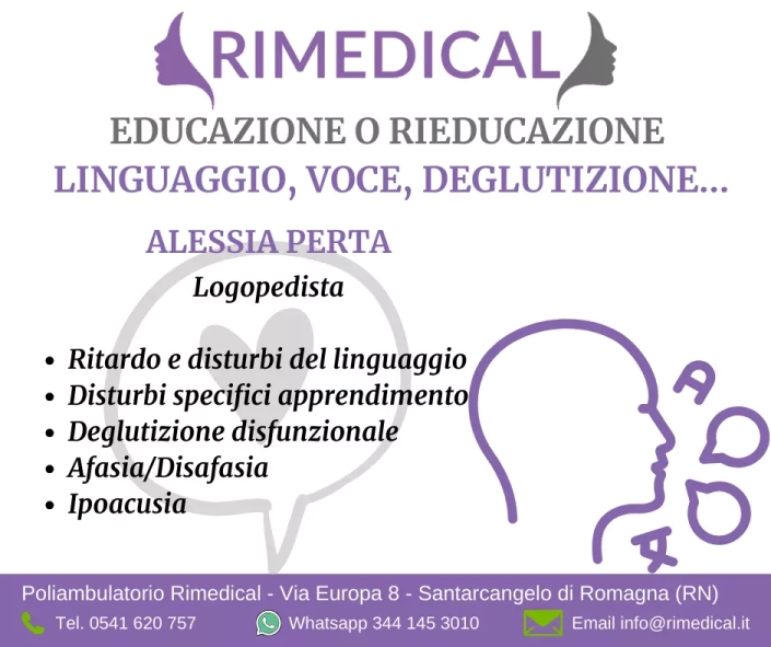 Alessia Perta logopedista santarcangelo