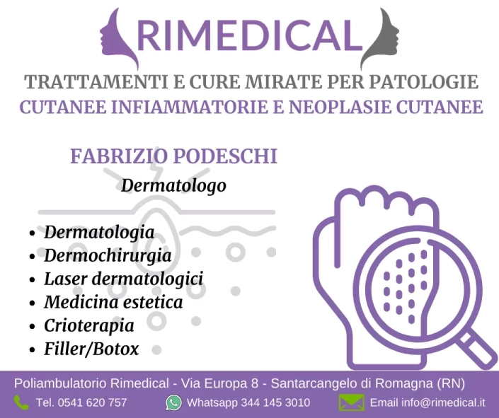 Fabrizio Podeschi dermatologo santarcangelo