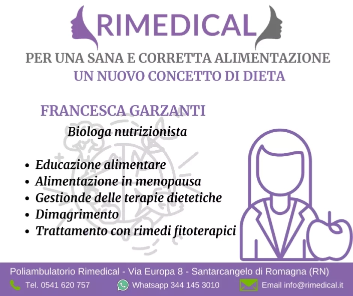 Francesca Garzanti nutrizionista santarcangelo