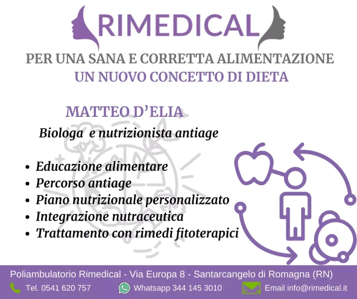 Matteo D’Elia nutrizionista santarcangelo