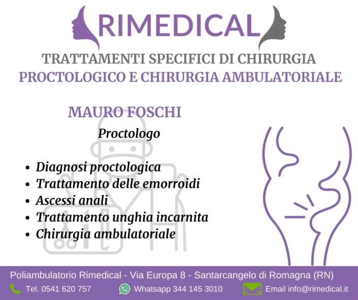 Mauor Foschi proctologo santarcangelo