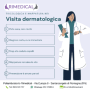 Visita dermatologica, tricologica e mappatura nei: il check-up completo della pelle