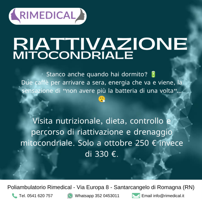 Nutrizionista a Rimini: percorso mitocondriale | Rimedical
